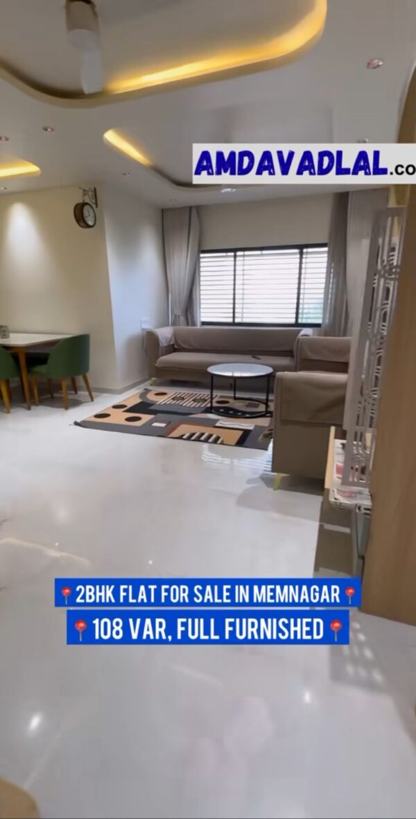 2Bhk flat for sale in ahemdabad memnagar opposite manav mandir