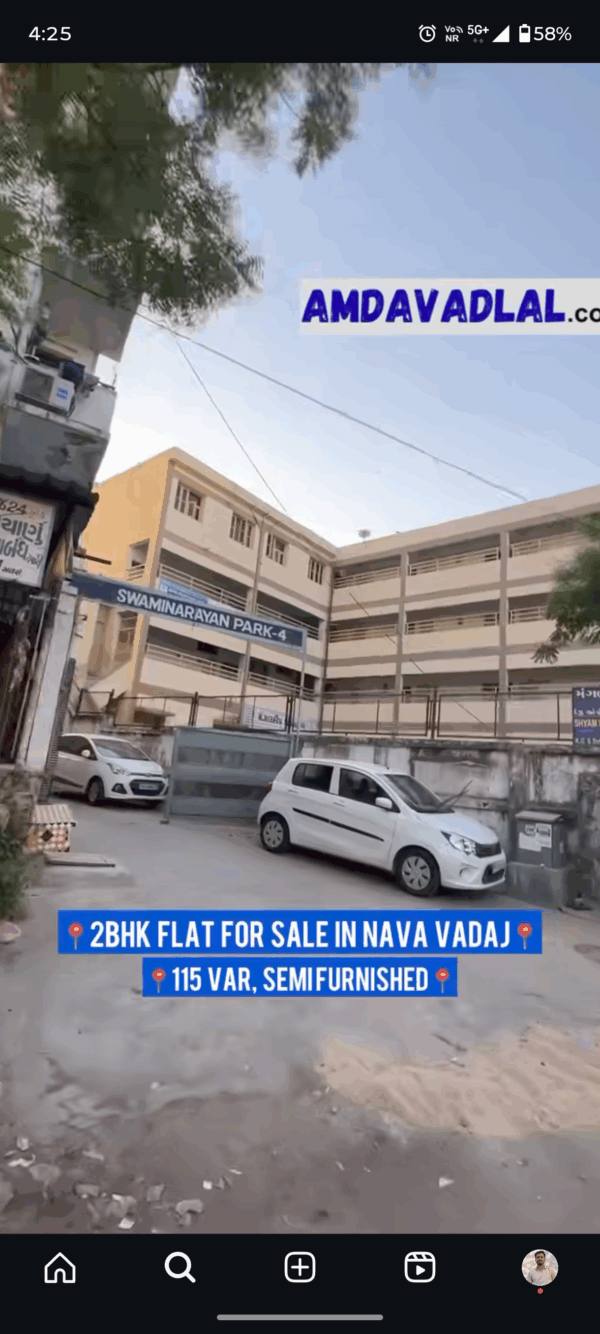 2bhk Flat For Sale In Ahmedabad Nava Vadaj Swaminarayan Park 4