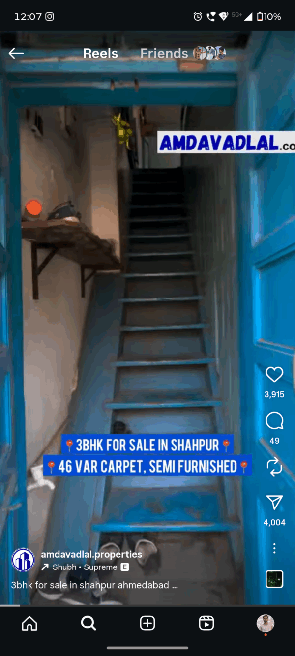 3bhk Residencial Property for Sale In Ahmedabad Shahpur
