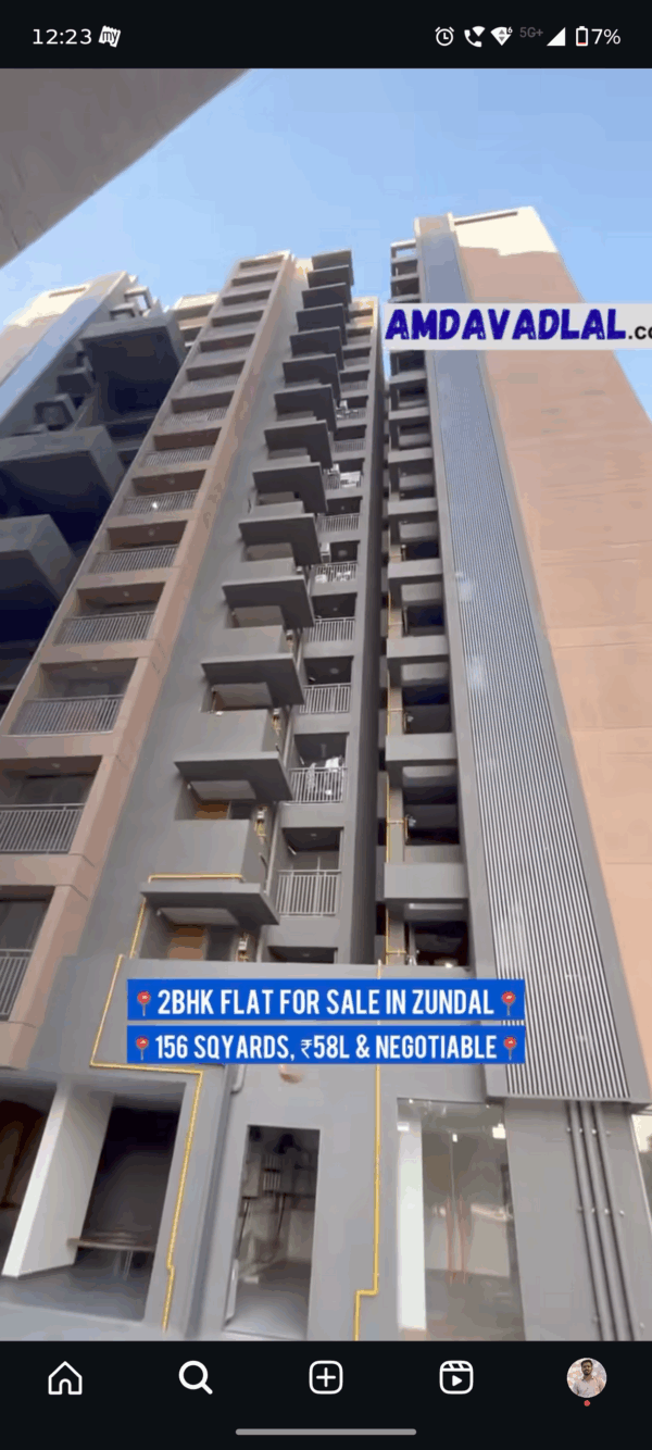 2bhk Flat For Sale In Ahmedabad Zundal