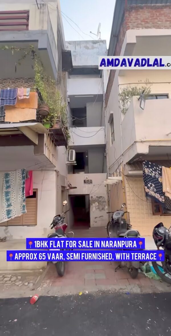 1bhk flat for sale in ahmedabad naranpura mangalmurti apartment