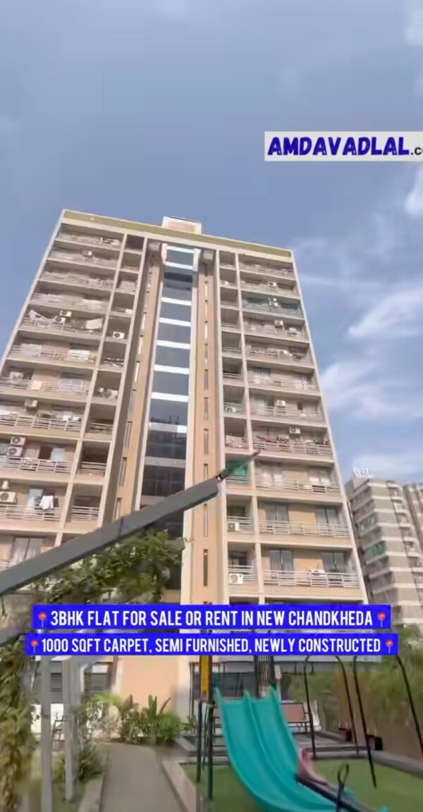 3bhk flat for sale or rent in ahmedabad new chandkheda setu altezza